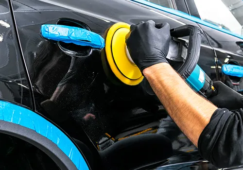 Surface preparation before ceramic coating