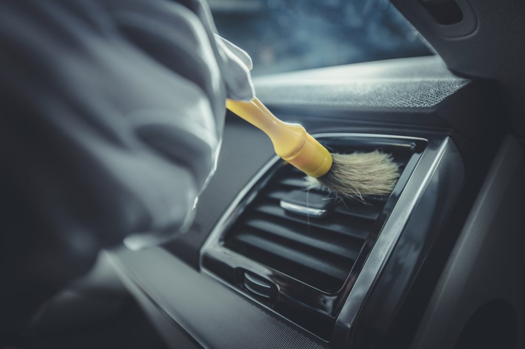 Professional auto detailing in Burlington at CarZone Auto Detailing, showing exterior car wash and paint protection service.